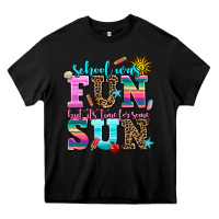 Black school was  fun but its time for some  sun Heavy Core Tee - AdoDesignShop