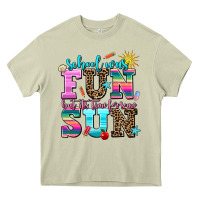 Mossy school was  fun but its time for some  sun Heavy Core Tee - AdoDesignShop