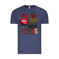Vintage Denim girls just wanna have funds Vintage Tee - JahusDesignShop