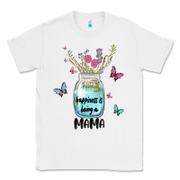 White mama preview costom name Classic Tee - MaliasSmallBusiness