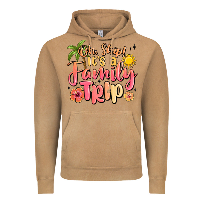 Oh Ship Its A Family Trip Summer Vacation Vintage Hoodie by MaliasSmallBusiness | Teevron