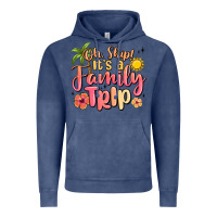 Vintage Denim oh ship its a family trip summer vacation Vintage Hoodie - MaliasSmallBusiness