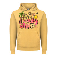 Vintage Mustard oh ship its a family trip summer vacation Vintage Hoodie - MaliasSmallBusiness