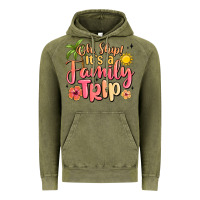Vintage Olive oh ship its a family trip summer vacation Vintage Hoodie - MaliasSmallBusiness