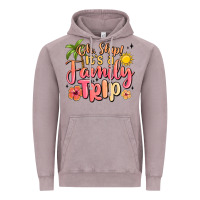 Vintage Zinc oh ship its a family trip summer vacation Vintage Hoodie - MaliasSmallBusiness