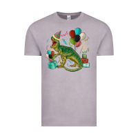 Vintage Zinc party t rex Vintage Tee - MaliasSmallBusiness