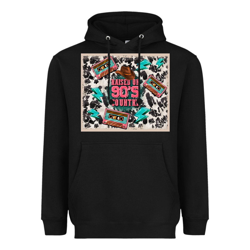 Raised 90's Country Heavyweight Hoodie by TumblerDesignByShophia | Teevron
