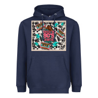 Navy raised 90's country Heavyweight Hoodie - TumblerDesignByShophia