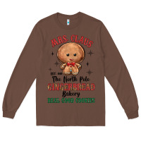 Chestnut mrs claus the north pole gingerbread bakery real g Long Sleeve Tee - MaliasSmallBusiness
