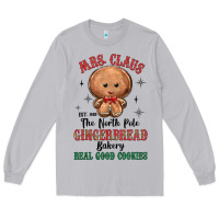 Moon Dust mrs claus the north pole gingerbread bakery real g Long Sleeve Tee - MaliasSmallBusiness