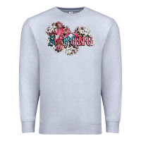 Heather Grey strong cancer awareness Premium Sweatshirt - CowGirlArtShop