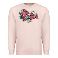 Pale Pink strong cancer awareness Premium Sweatshirt - CowGirlArtShop