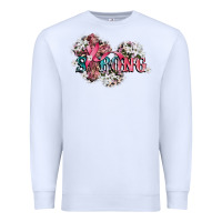 White strong cancer awareness Premium Sweatshirt - CowGirlArtShop