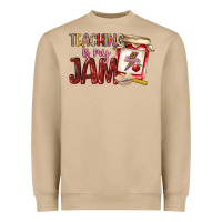 Mushroom teaching is my jam Heavyweight Sweatshirt - NancyCooperArtShop