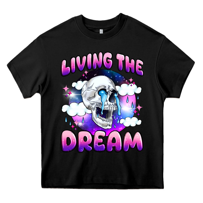 Living The Dream Heavy Core Tee by JahusDesignShop | Teevron