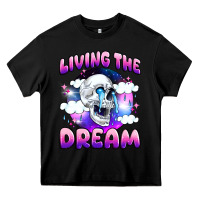 Black living the dream Heavy Core Tee - JahusDesignShop