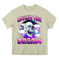 Mossy living the dream Heavy Core Tee - JahusDesignShop