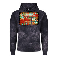 Cloud Black christmas serape sunflower background Vintage Hoodie - Jasminsmagicworld