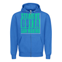True Royal Straight Outta San Marino Zipper Hoodie - Bettercallsaul