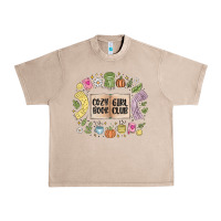French Oak cozy book girl club Urban Heavy Tee - MaliasSmallBusiness