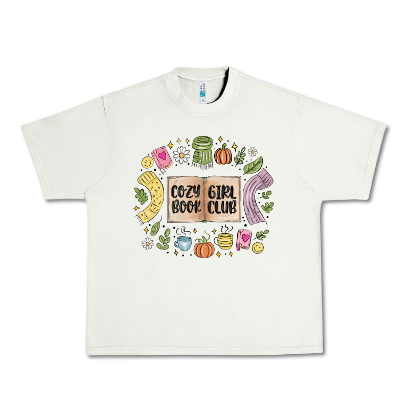 Cozy Book Girl Club Urban Heavy Tee by MaliasSmallBusiness | Teevron
