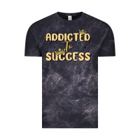 Cloud Black addicted to success Vintage Tee - MaliasSmallBusiness