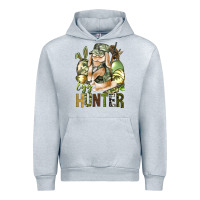 Heather Grey Egg Hunter Urban Hoodie - BundleAndBundleShop