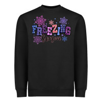 Black freezing season Heavyweight Sweatshirt - MaliasSmallBusiness