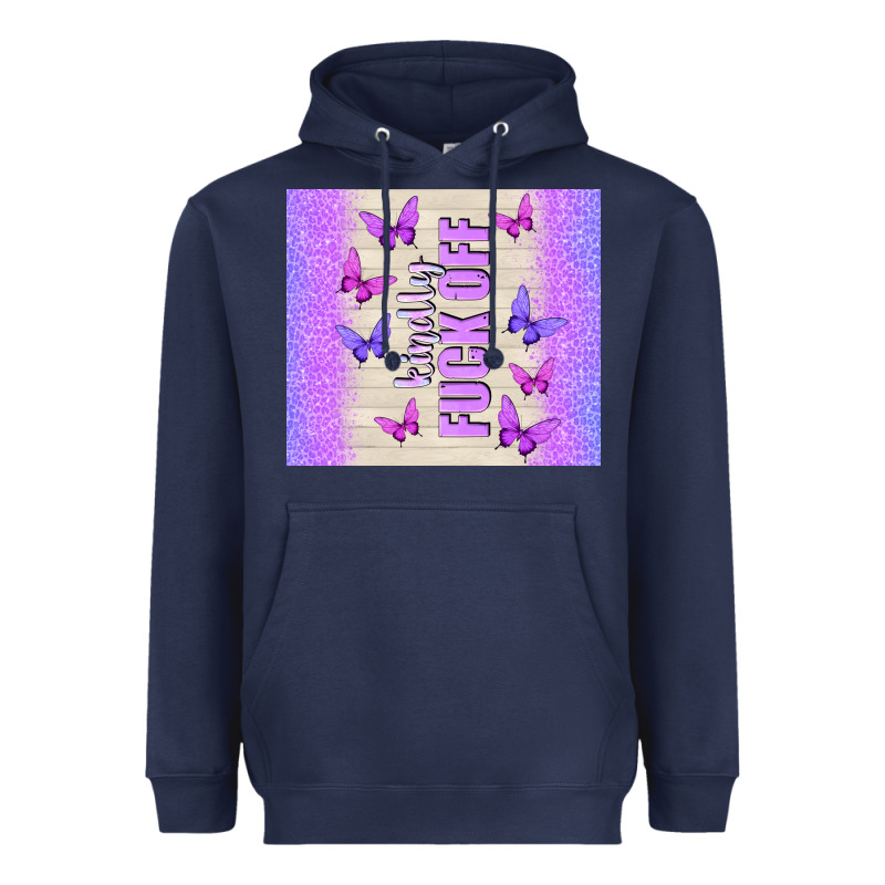 Kindly Fuck Off Heavyweight Hoodie by TumblerDesignByShophia | Teevron