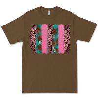 Cacao valentine's leopard brushstroke Premium Tee - AdoDesignShop