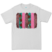 Dove Grey valentine's leopard brushstroke Premium Tee - AdoDesignShop