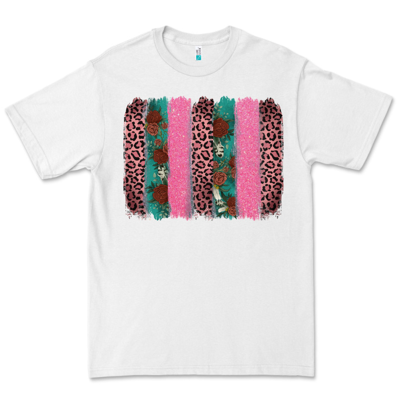 Valentine's Leopard Brushstroke Premium Tee by AdoDesignShop | Teevron