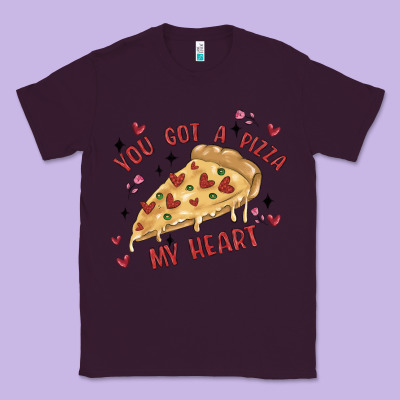 You Got A Pizza My Heart Classic Tee Designed By Maliassmallbusiness