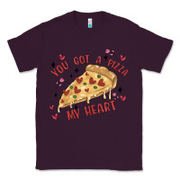Plum you got a pizza my heart Classic Tee - MaliasSmallBusiness