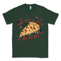 Sports Green you got a pizza my heart Classic Tee - MaliasSmallBusiness