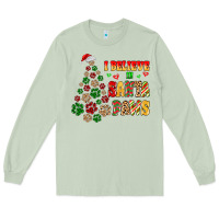 Matcha i believe in santa paws Long Sleeve Tee - MaliasSmallBusiness