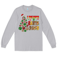 Moon Dust i believe in santa paws Long Sleeve Tee - MaliasSmallBusiness