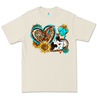 Bone western leopard pride  hearts Premium Tee - AdoDesignShop