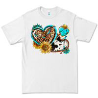 White western leopard pride  hearts Premium Tee - AdoDesignShop