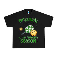 Black pickleball is my favorite season Urban Heavy Tee - MaliasSmallBusiness