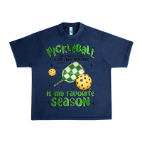 Navy pickleball is my favorite season Urban Heavy Tee - MaliasSmallBusiness