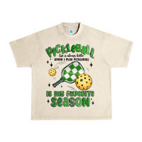 Sandshell pickleball is my favorite season Urban Heavy Tee - MaliasSmallBusiness