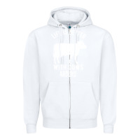 White Life Is Better With Cows Around Zipper Hoodie - Bettercallsaul