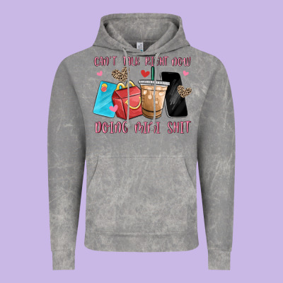 Can't Talk Right Now Doing Mimi Shit Vintage Hoodie Designed By Maliassmallbusiness