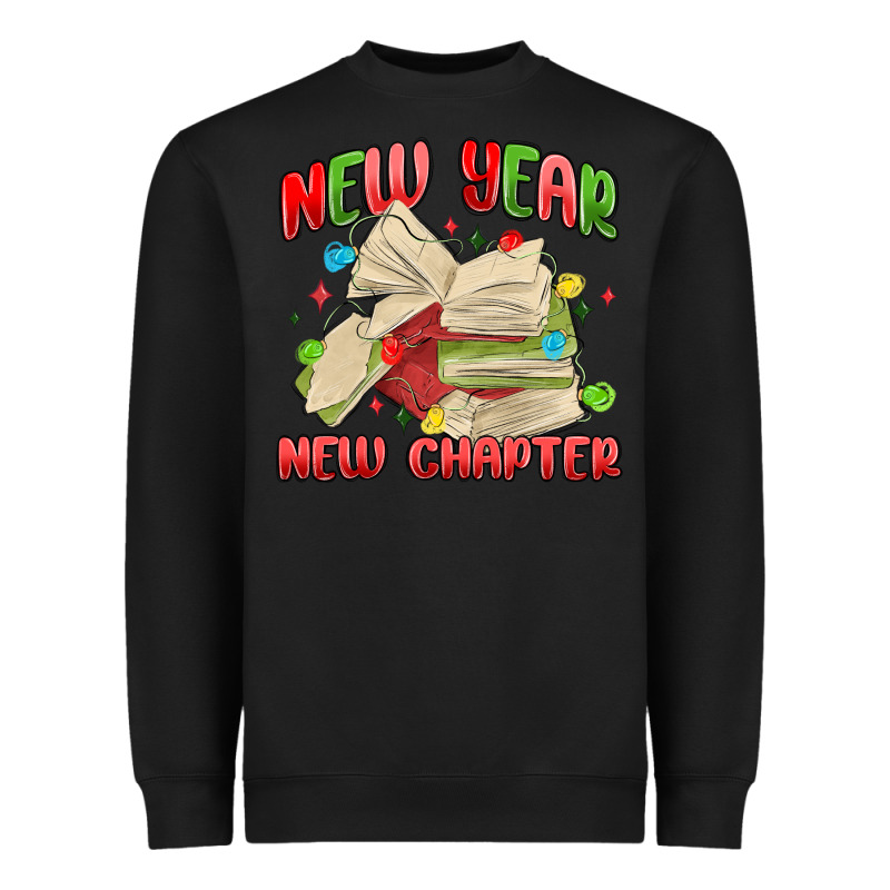 New Year New Chapter Heavyweight Sweatshirt by MaliasSmallBusiness | Teevron