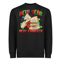 Black new year new chapter Heavyweight Sweatshirt - MaliasSmallBusiness
