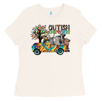 Bone autism avareness3 Ladies Tee - CowhideDigitalArt