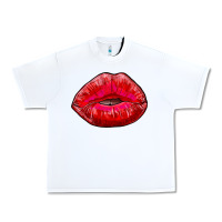 White kiss Urban Heavy Tee - AdoDesignShop