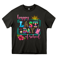 Asphalt happy last day of school Heavy Core Tee - AdoDesignShop