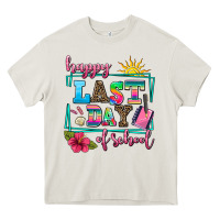 Cream happy last day of school Heavy Core Tee - AdoDesignShop